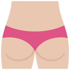 Female Buttocks Icon