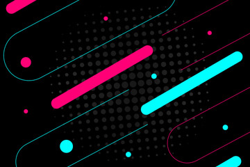 Colored modern background in the style of the social network. Digital background. Stream cover. Social media concept. Vector illustration