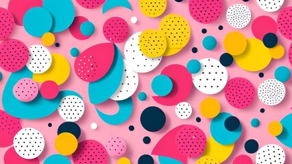 seamless pattern with balloons