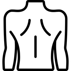 Female Back Icon