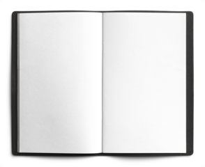 Traveler's Notebook with Black Leather Cover