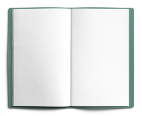 Traveler's Notebook with Green Leather Cover