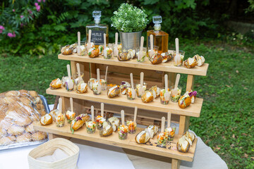 Verrine et amuse bouche