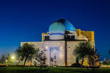 Mausoleum of Khoja Ahmed Yasawi is a mausoleum on the grave of the Turkic poet and founder of the...