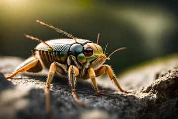 close up of a bug