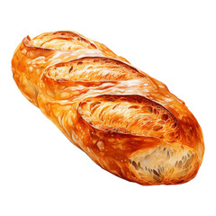 Baguette transparent background 