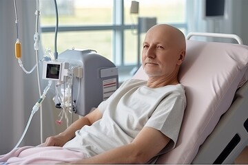 Cancer. Chemotherapy. Timely examination, detection of the disease at an early stage and successful treatment.