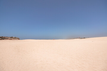 sand dunes and sky