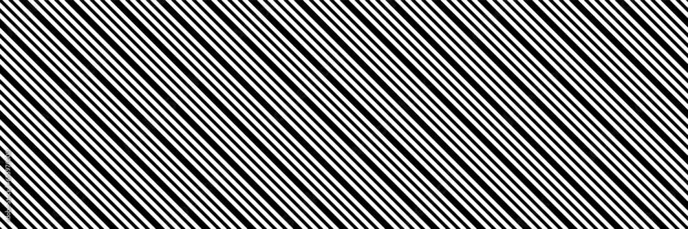 Poster horizontal black lines on white for pattern and background.