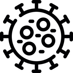 Obraz premium Coronavirus Icon