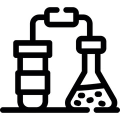 Obraz premium Chemistry Icon
