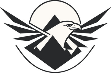 Set of Eagle Logo Vector symbol