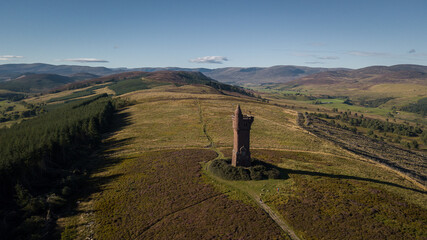 Amaizing Airlie monument in Scotland. Lovely and quiet place to be surrounded by briar