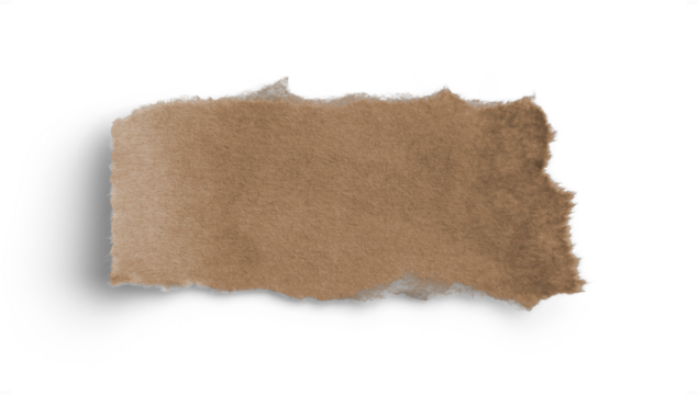 Brown Paper Kraft Small Strip Deckle Edge 2