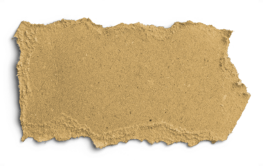 Free PNG Image Yellow Cardboard Paper Torn