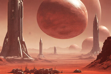 Megaestructuras en Marte