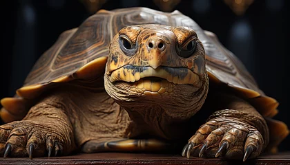 Foto op Plexiglas Turtle animal skin texture background © greenleaf