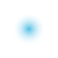 blue transparent glow