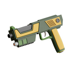 Fototapeta premium Paintball 3d Illustration