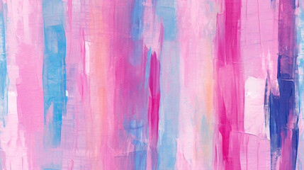 An abstract watercolor painting featuring a captivating pink stripes pattern. Seamless.. - obrazy, fototapety, plakaty