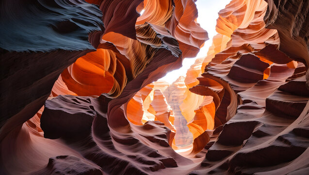 Antelope Canyon in the Navajo Reservation