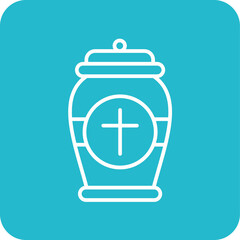 Obraz premium Urn Icon