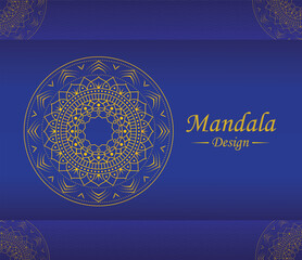 Creative luxury mandala background, mandala design, 