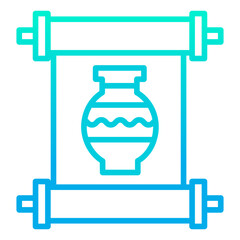 Outline gradient Antiquity page icon