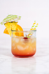 Sunset cocktail