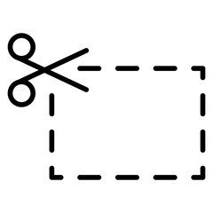 Outline Gift Voucher icon