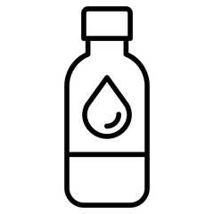 Outline Water Bottle icon