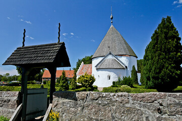 Nykirke in Nyker Bornholm