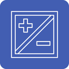 Obraz premium Camera Exposure Icon