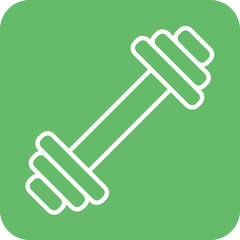Fototapeta premium Weight Bar Icon
