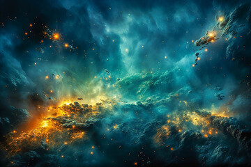 Beautiful space background