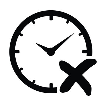 Clock Cancel Icon