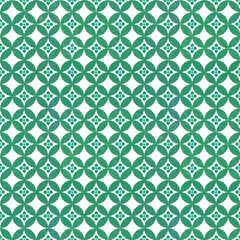 手描き風の七宝文様_華やか(シームレス)