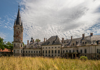 Haunted Abandoned Baroque-Classical Palace: A Spine-Tingling Tale of Eerie Elegance and Ghostly Grandeur