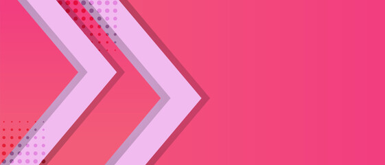 Abstract pink background with triangular lines