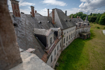 Haunted Abandoned Baroque-Classical Palace: A Spine-Tingling Tale of Eerie Elegance and Ghostly Grandeur