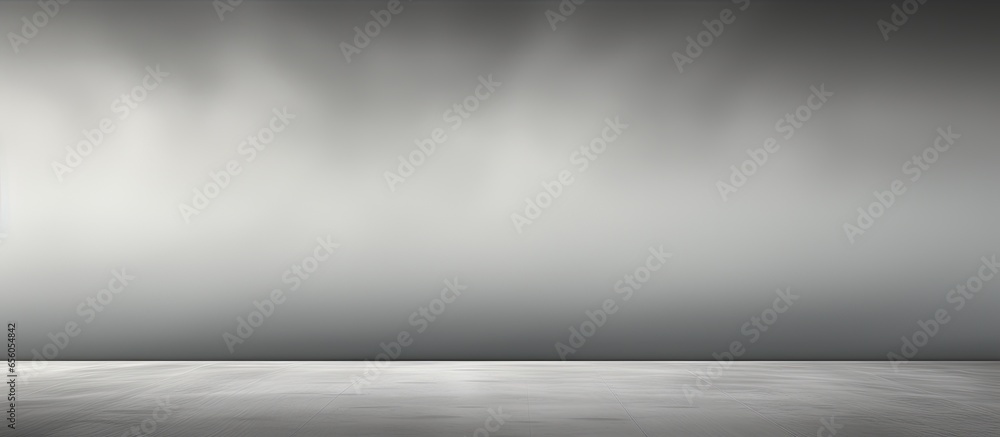 Poster abstract studio background with a grey gradient