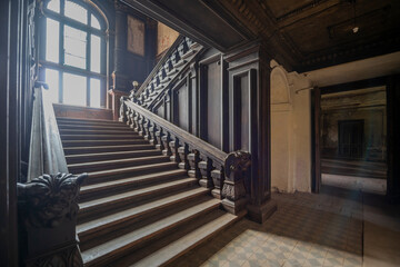 Haunted Abandoned Baroque-Classical Palace: A Spine-Tingling Tale of Eerie Elegance and Ghostly...