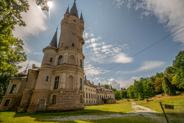 Haunted Abandoned Baroque-Classical Palace: A Spine-Tingling Tale of Eerie Elegance and Ghostly Grandeur