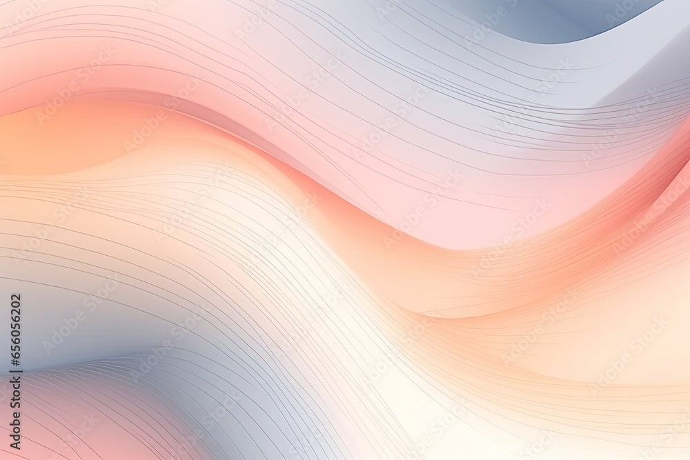 Poster professional and minimalistic abstract background for ppt: clean and subtle pastel gradient - suitab