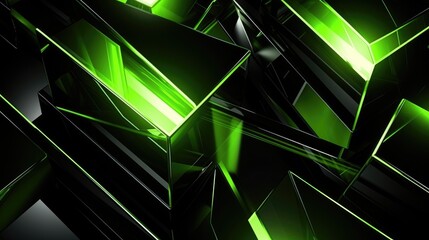 Black Friday sale background in lime green and black colors. Cyber Monday promotion neon banner template concept for promotions and discounts. .