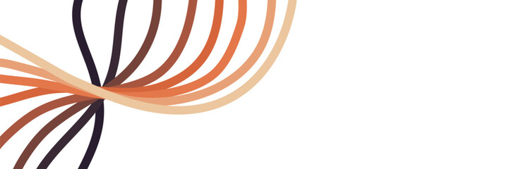 creative abstract modern graphic motion flowing wavy line cream pastel colored pattern vector illustration good for wallpaper, backdrop, background, web banner, and design template