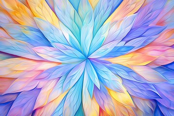 Fototapeta na wymiar Vibrant Kaleidoscope: Exploring an Abstract Multicolor Background through Digital Art, generative AI