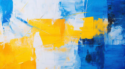 
Abstrato Amarelo Azul - obrazy, fototapety, plakaty