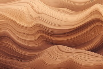 Earthly Delight: Visualizing a Digital Abstract Artwork in Brown Tones, generative AI