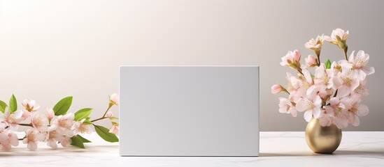 a blank card template for weddings with a clipping path